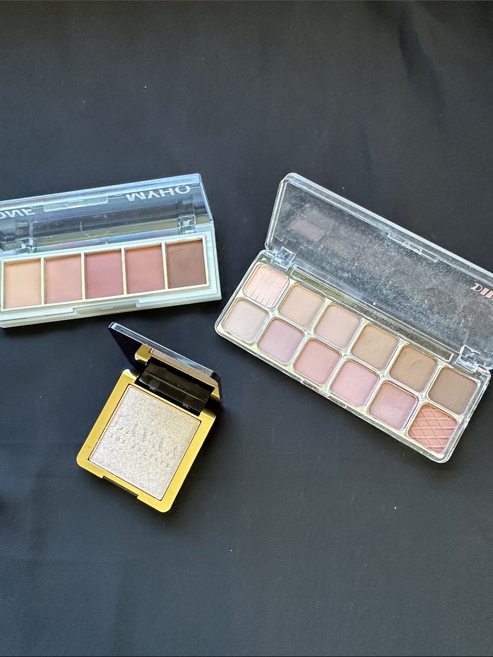 Soft Pink & Champagne Eyeshadow Palette Set — Neutral Pink Shades